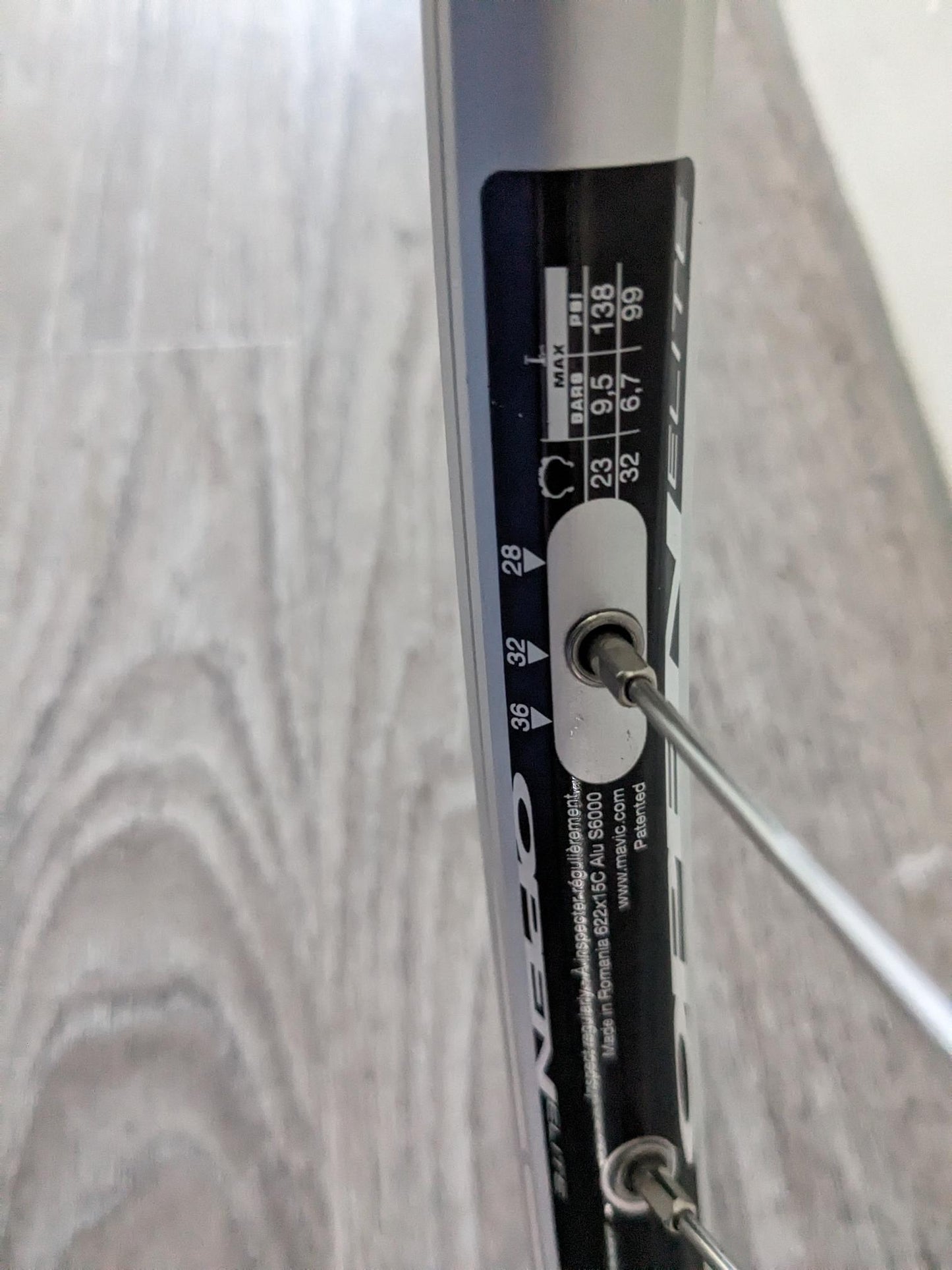 Wheelset - Rim Brake - Mavic CXP Elite, Miche Shimano Hubs, Sapim Race Spokes