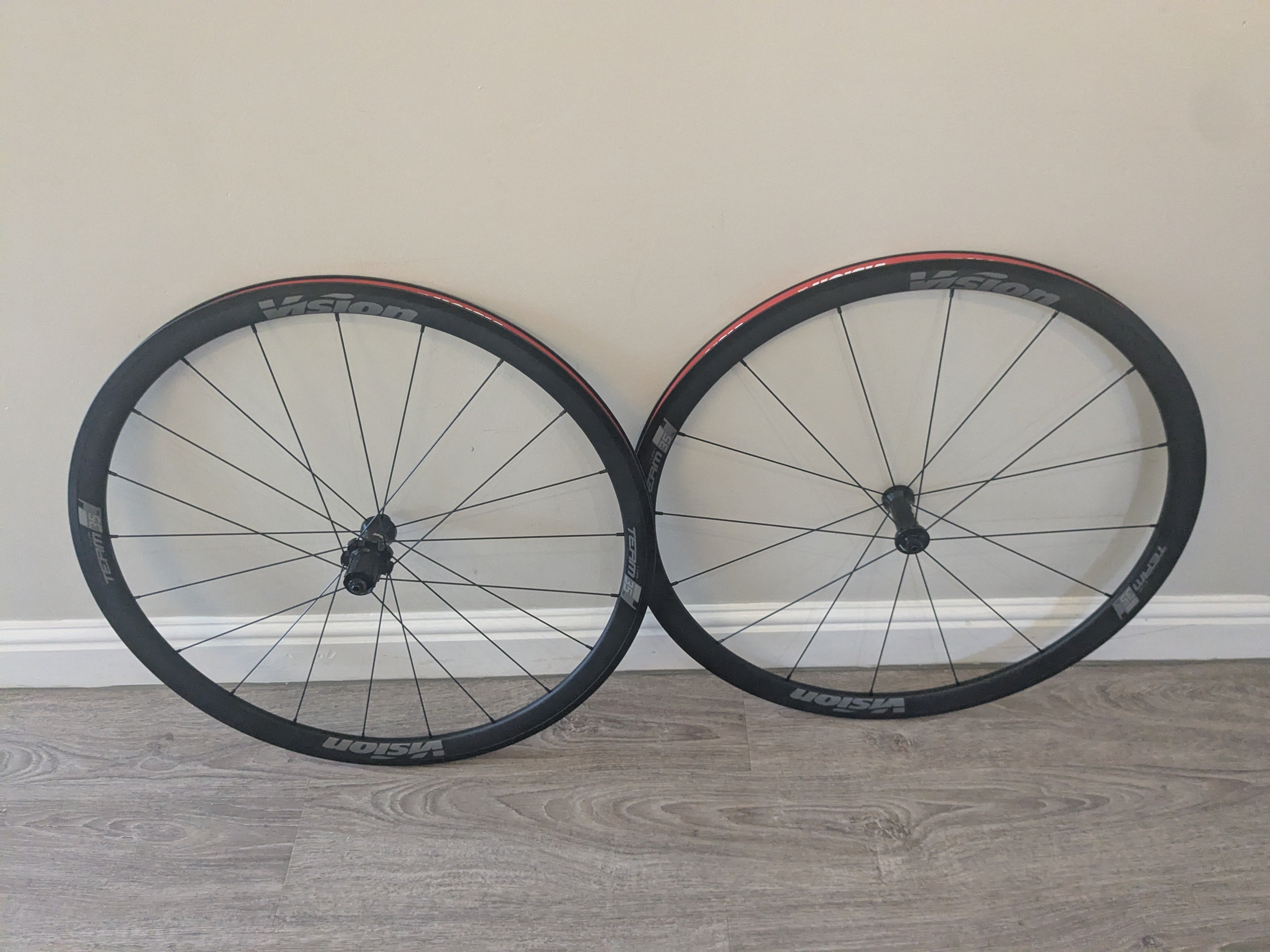 Handbuilt Wheelset - Vision Team 35 Comp SL, Rim Brake Road