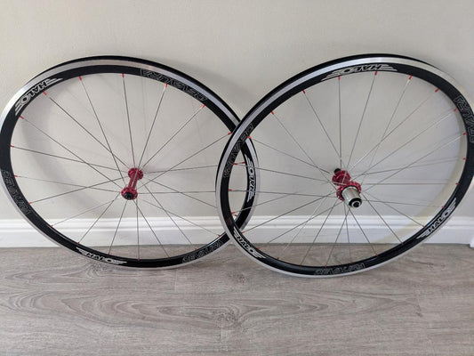 Handbuilt Wheelset - Halo Devaura Rim Brake, Bitex Hubs with Shimano Freehub, Sapim CX Ray Spokes